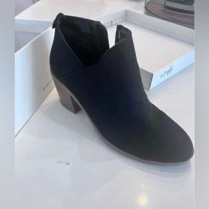 Black Booties NWT